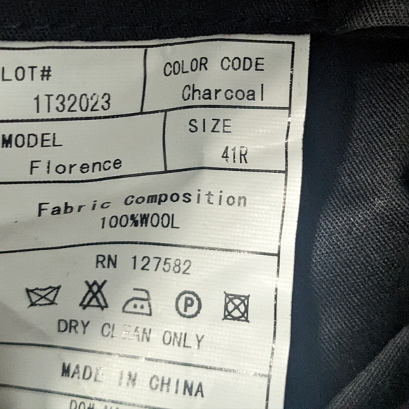 Paul Bentley"Filarte" Suit Jacket 44R & Pants 41R - Picture 11 of 11
